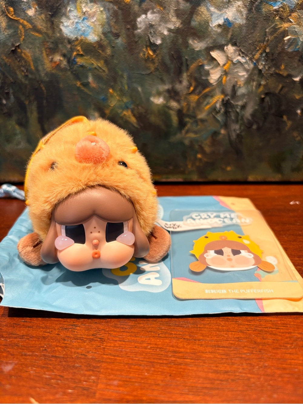 Cute Yellow Plush Character Toy with Soft Hat